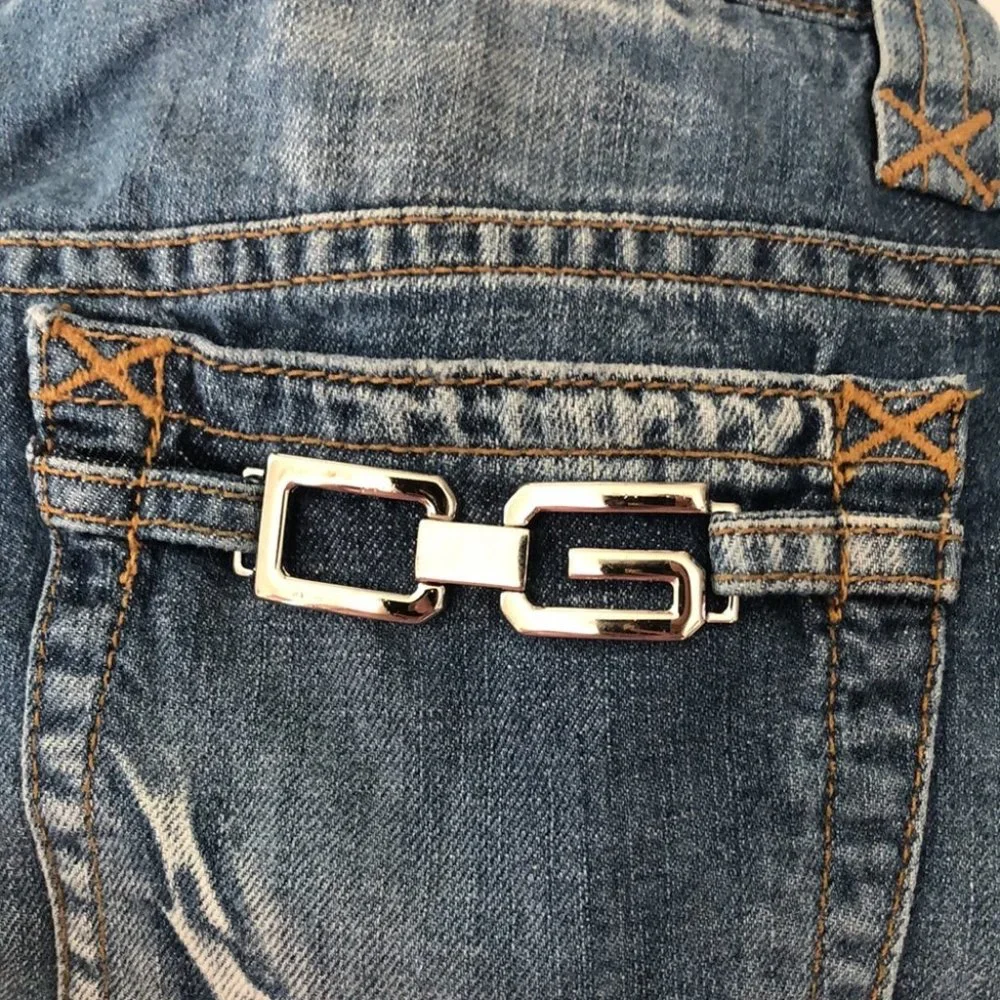 Dolce and gabbana skirt jean denim silver accent - Picture 3 of 16